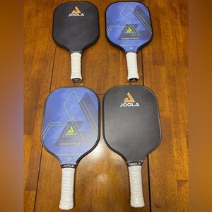 Lot x 4 Brand New in Plastic JOOLA Essentials Pickleball Paddles Retail $240